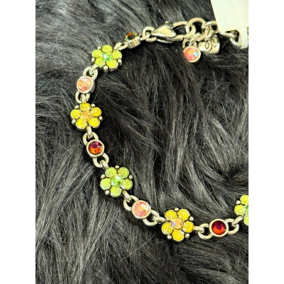 Brighton Garden of Eden Flower Bracelet - Picture 3 of 6